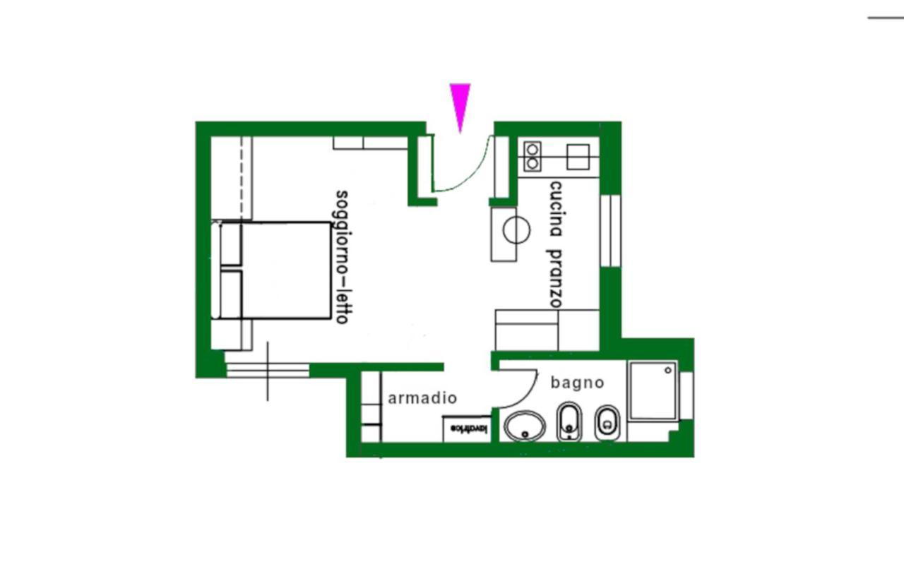 Ferienwohnung Sarpi Flat Florenz Exterior foto